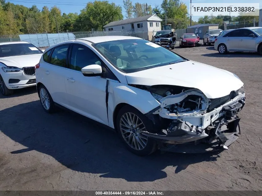 1FADP3N21EL338382 2014 Ford Focus Titanium