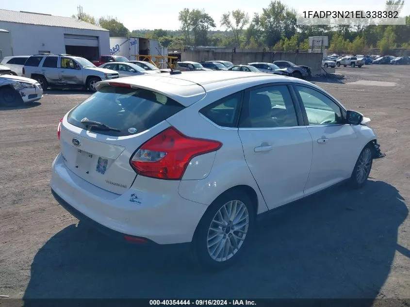 1FADP3N21EL338382 2014 Ford Focus Titanium