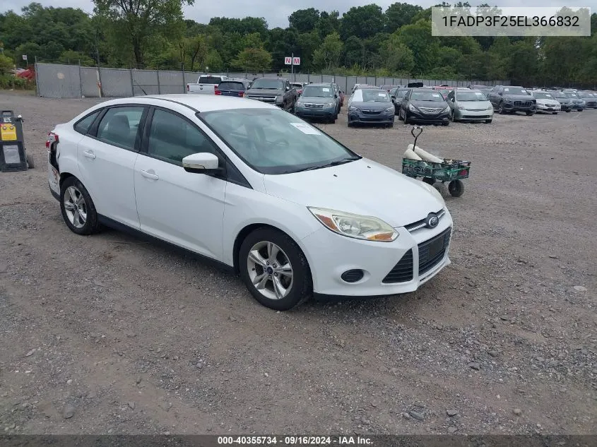 1FADP3F25EL366832 2014 Ford Focus Se