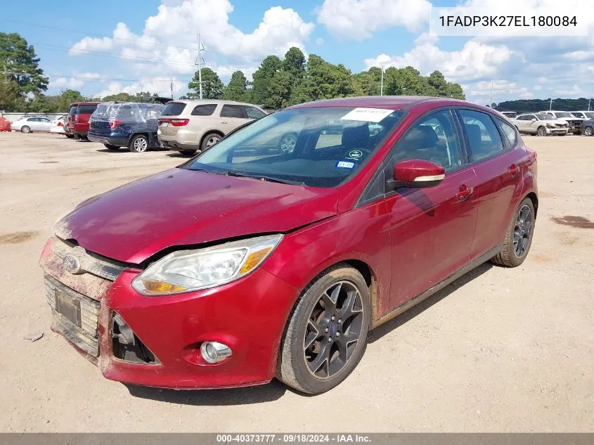 2014 Ford Focus Se VIN: 1FADP3K27EL180084 Lot: 40373777