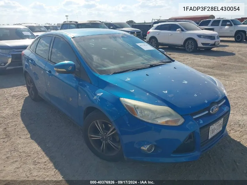 1FADP3F28EL430054 2014 Ford Focus Se