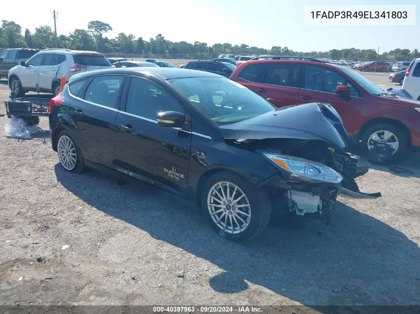 2014 Ford Focus Electric VIN: 1FADP3R49EL341803 Lot: 40397963