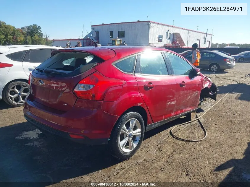 2014 Ford Focus Se VIN: 1FADP3K26EL284971 Lot: 40430612