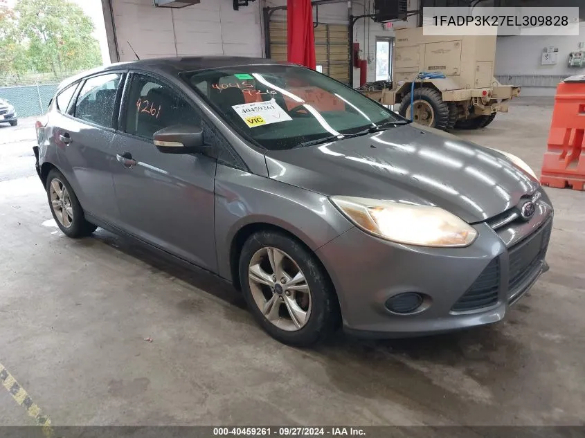 2014 Ford Focus Se VIN: 1FADP3K27EL309828 Lot: 40459261