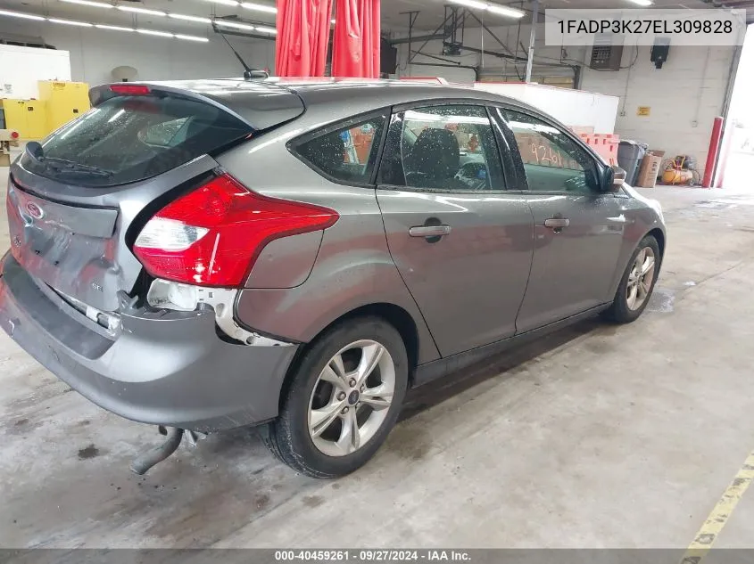 2014 Ford Focus Se VIN: 1FADP3K27EL309828 Lot: 40459261