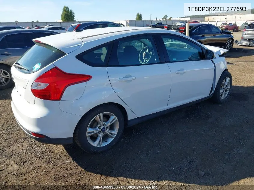 2014 Ford Focus VIN: 1F8DP3K22EL277693 Lot: 40459988