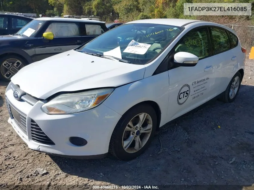 2014 Ford Focus Se VIN: 1FADP3K27EL416085 Lot: 40460276