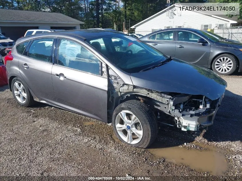 2014 Ford Focus Se VIN: 1FADP3K24EL174050 Lot: 40470509