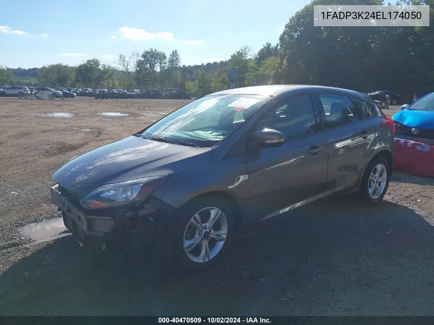 2014 Ford Focus Se VIN: 1FADP3K24EL174050 Lot: 40470509