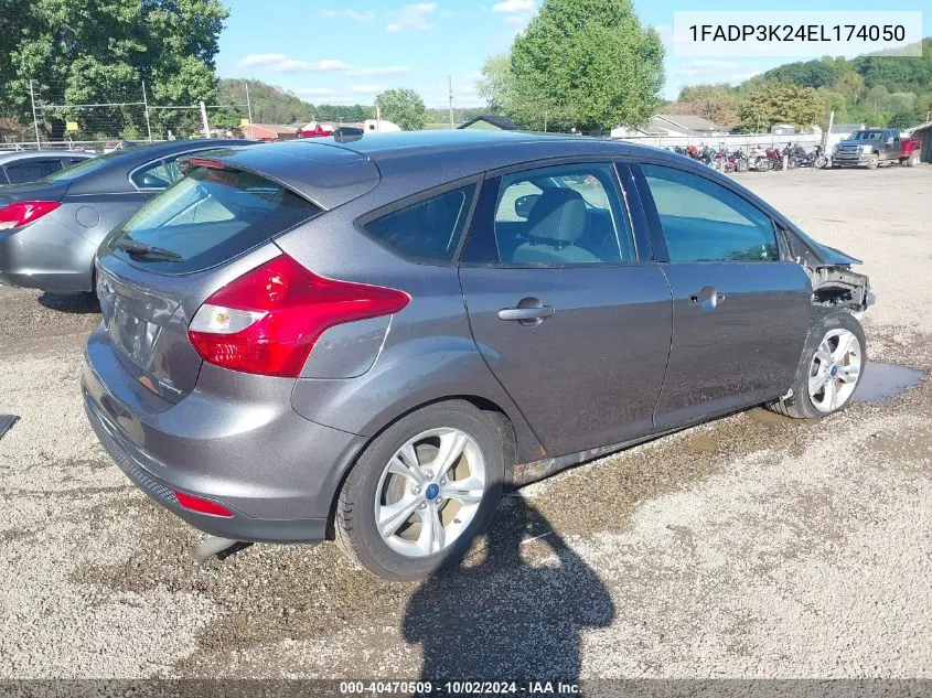 2014 Ford Focus Se VIN: 1FADP3K24EL174050 Lot: 40470509