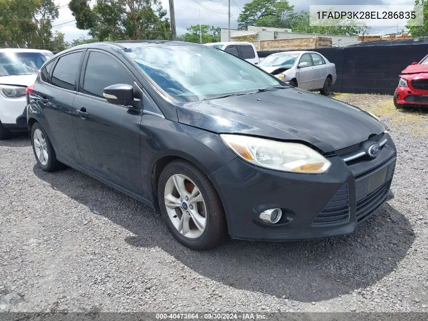 2014 Ford Focus Se VIN: 1FADP3K28EL286835 Lot: 40473864