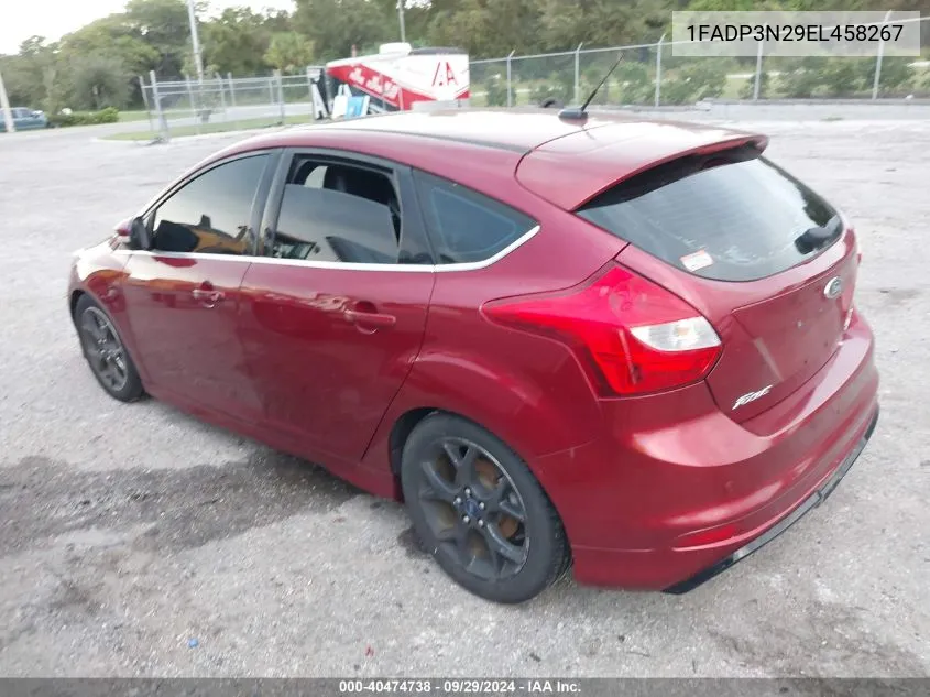 2014 Ford Focus Titanium VIN: 1FADP3N29EL458267 Lot: 40474738