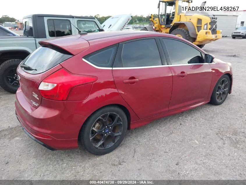 2014 Ford Focus Titanium VIN: 1FADP3N29EL458267 Lot: 40474738