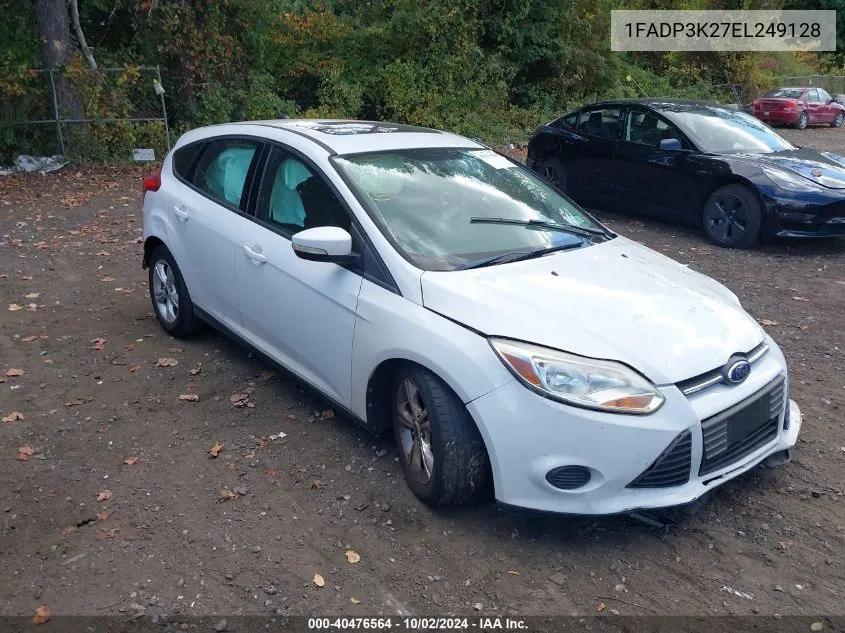 2014 Ford Focus Se VIN: 1FADP3K27EL249128 Lot: 40476564