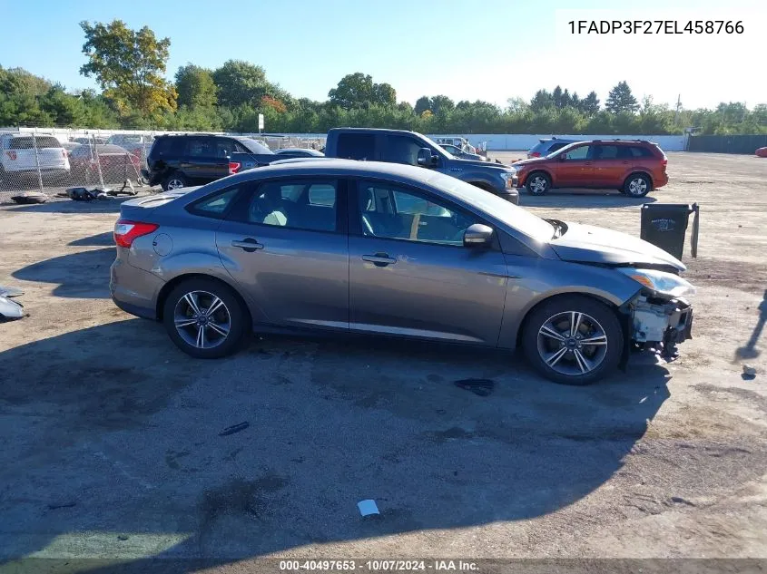 1FADP3F27EL458766 2014 Ford Focus Se