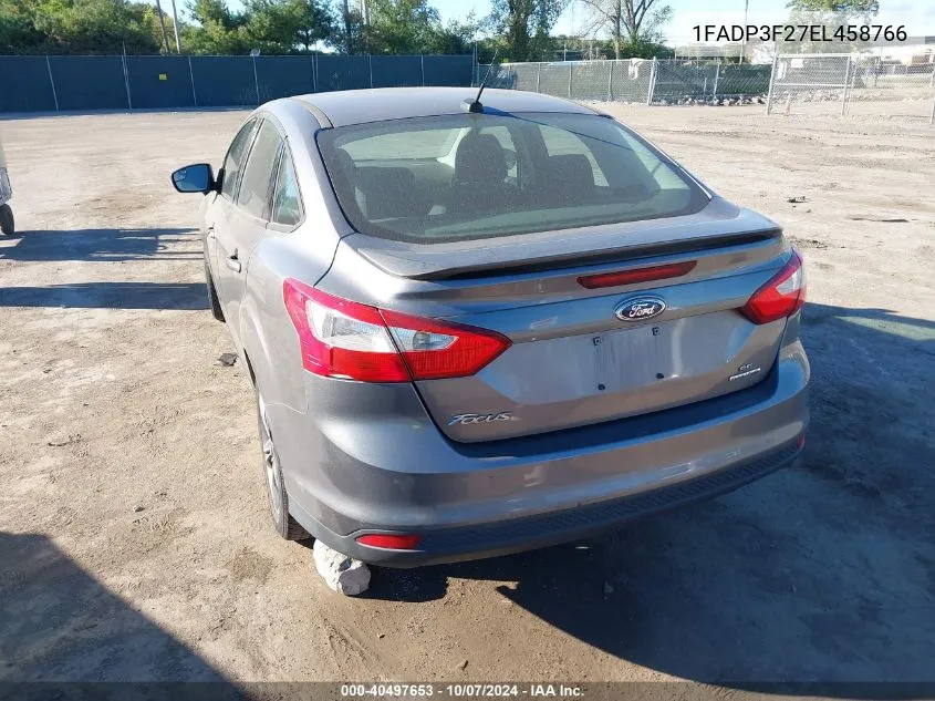 1FADP3F27EL458766 2014 Ford Focus Se