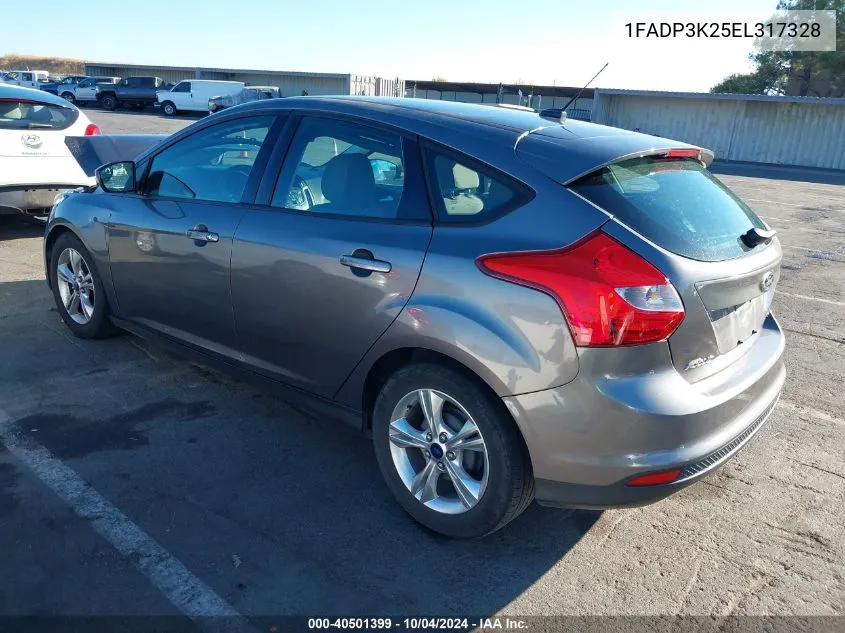 1FADP3K25EL317328 2014 Ford Focus Se