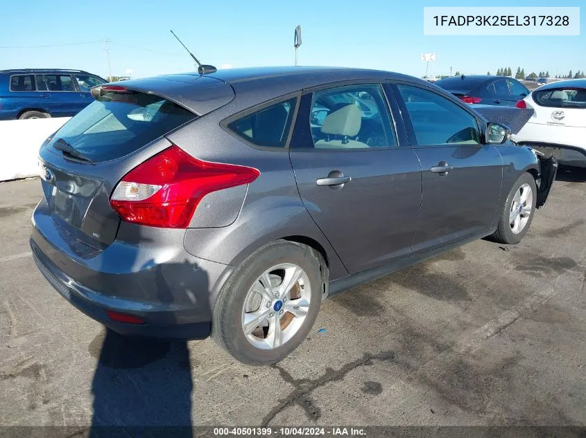 1FADP3K25EL317328 2014 Ford Focus Se