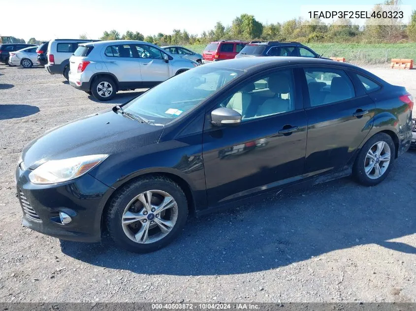 2014 Ford Focus Se VIN: 1FADP3F25EL460323 Lot: 40503872