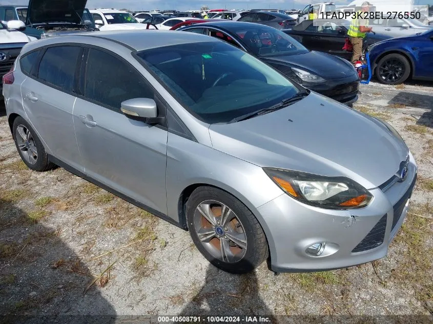 2014 Ford Focus Se VIN: 1FADP3K28EL276550 Lot: 40508791