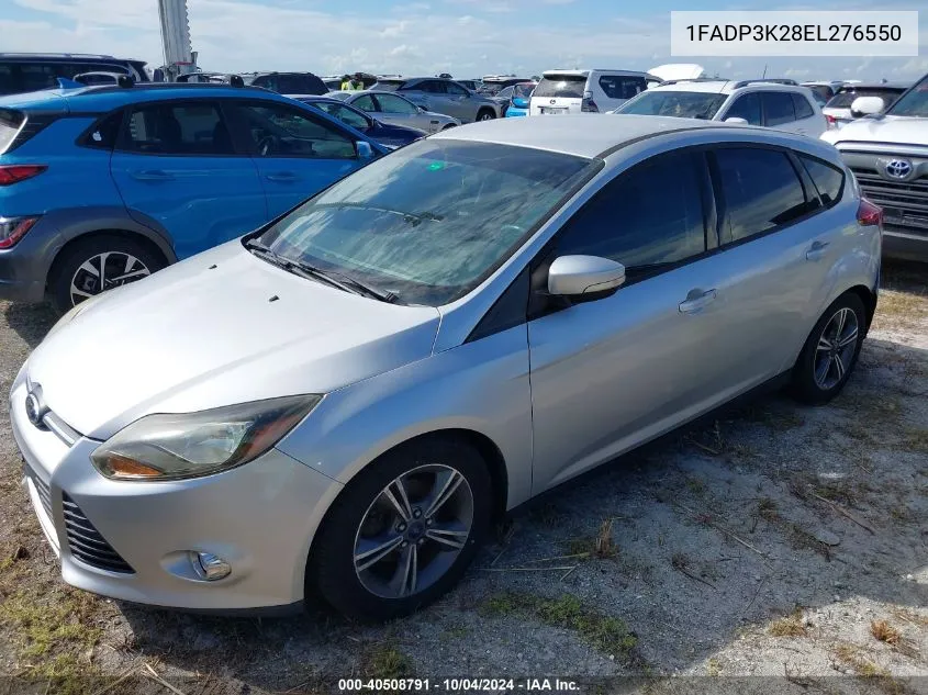 2014 Ford Focus Se VIN: 1FADP3K28EL276550 Lot: 40508791