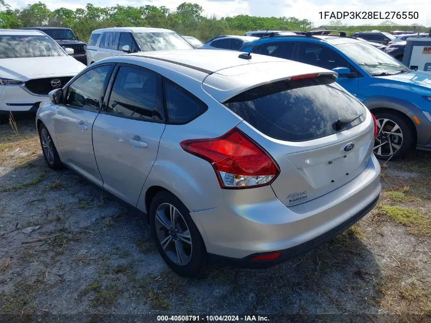 2014 Ford Focus Se VIN: 1FADP3K28EL276550 Lot: 40508791