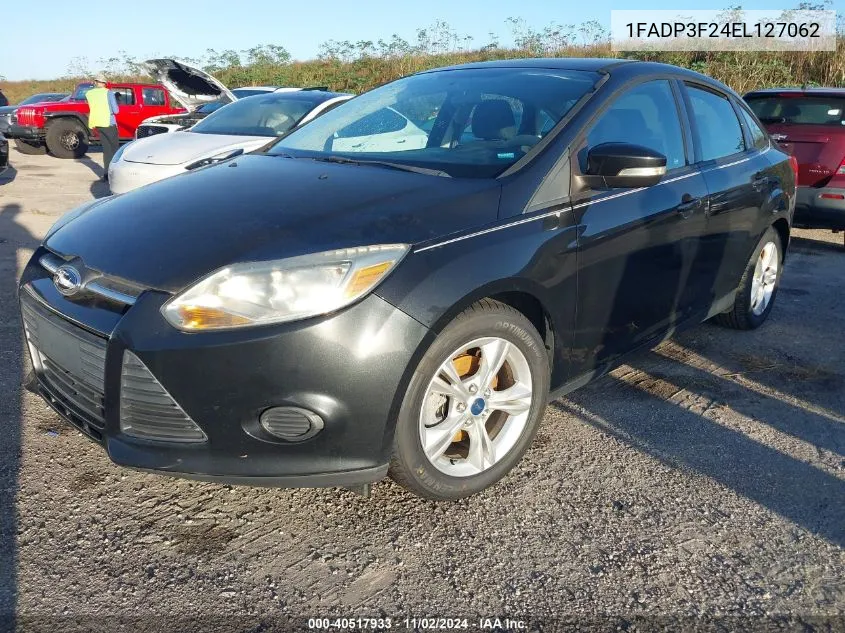 2014 Ford Focus Se VIN: 1FADP3F24EL127062 Lot: 40517933