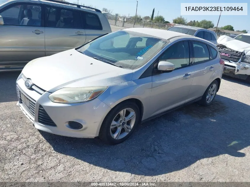 2014 Ford Focus Se VIN: 1FADP3K23EL109464 Lot: 40533442