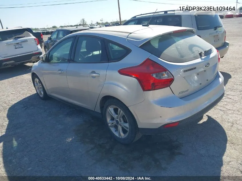 2014 Ford Focus Se VIN: 1FADP3K23EL109464 Lot: 40533442