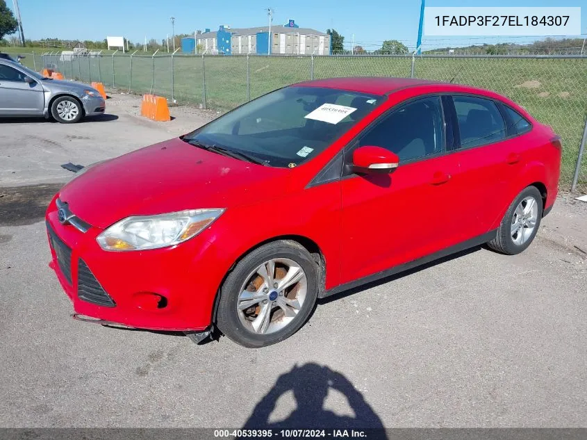 1FADP3F27EL184307 2014 Ford Focus Se