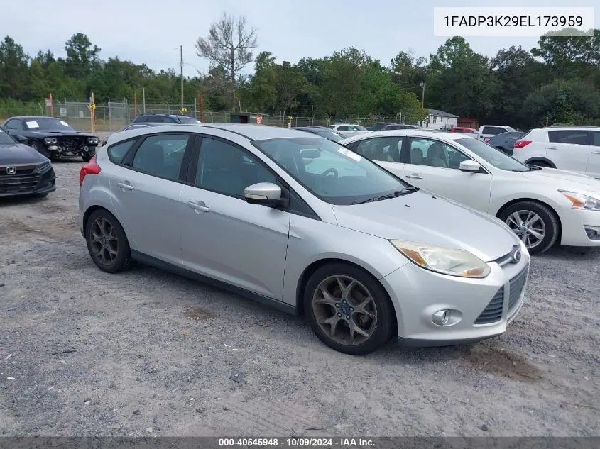 2014 Ford Focus Se VIN: 1FADP3K29EL173959 Lot: 40545948