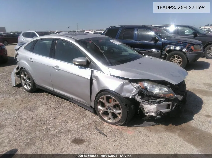 1FADP3J25EL271694 2014 Ford Focus Titanium