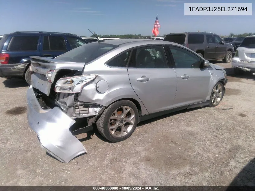 1FADP3J25EL271694 2014 Ford Focus Titanium