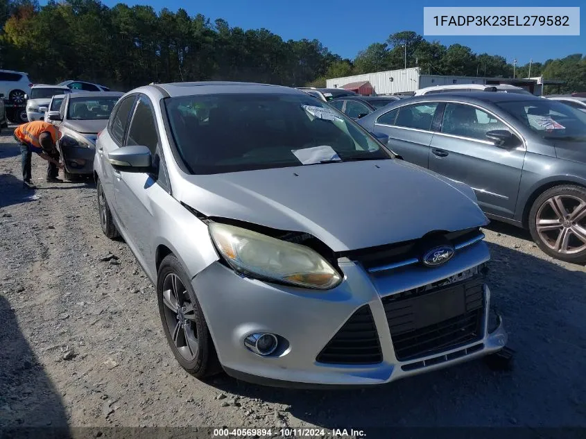 2014 Ford Focus Se VIN: 1FADP3K23EL279582 Lot: 40569894