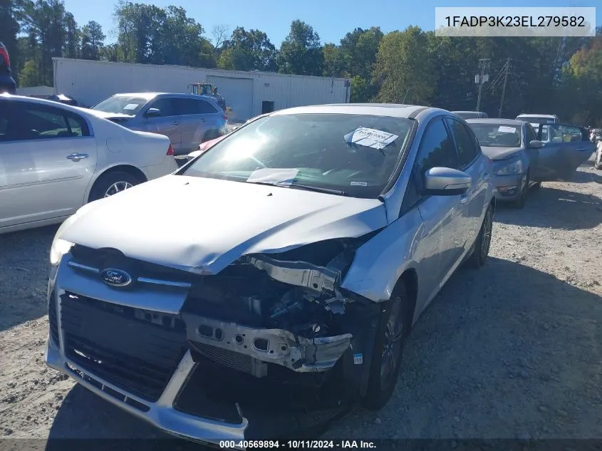 2014 Ford Focus Se VIN: 1FADP3K23EL279582 Lot: 40569894