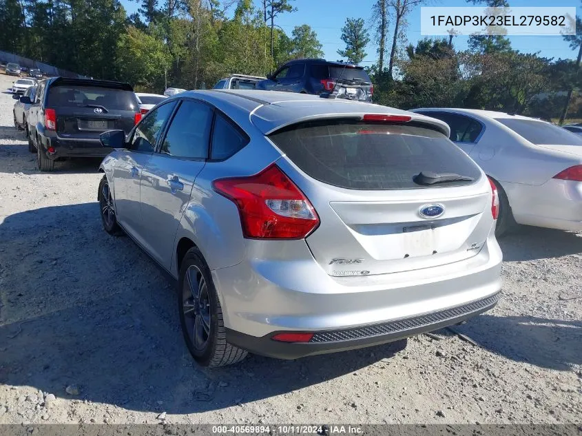 2014 Ford Focus Se VIN: 1FADP3K23EL279582 Lot: 40569894