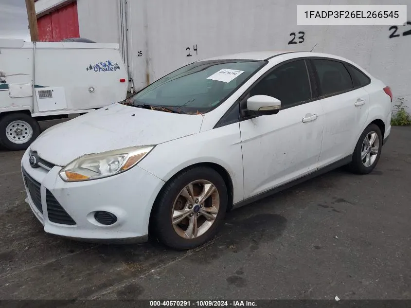 1FADP3F26EL266545 2014 Ford Focus Se