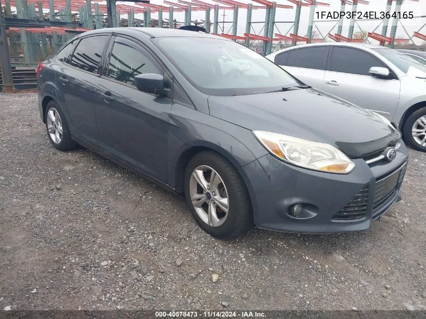 1FADP3F24EL364165 2014 Ford Focus Se