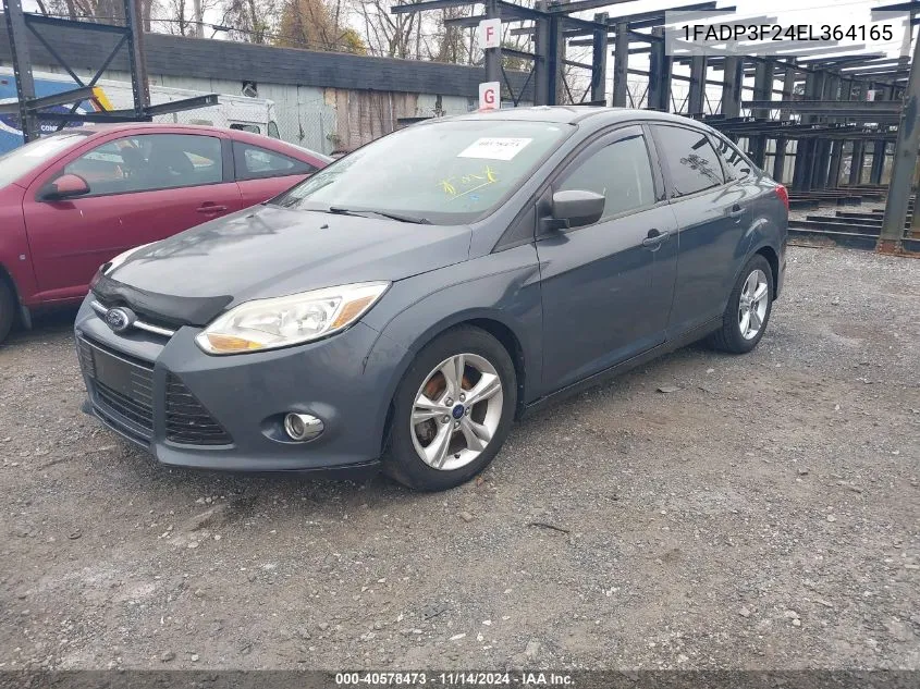 1FADP3F24EL364165 2014 Ford Focus Se