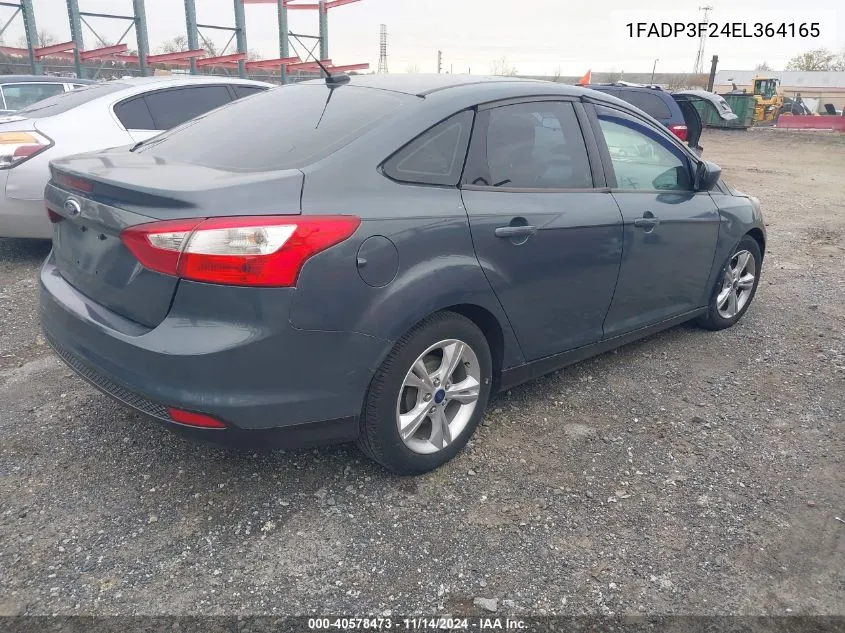 1FADP3F24EL364165 2014 Ford Focus Se