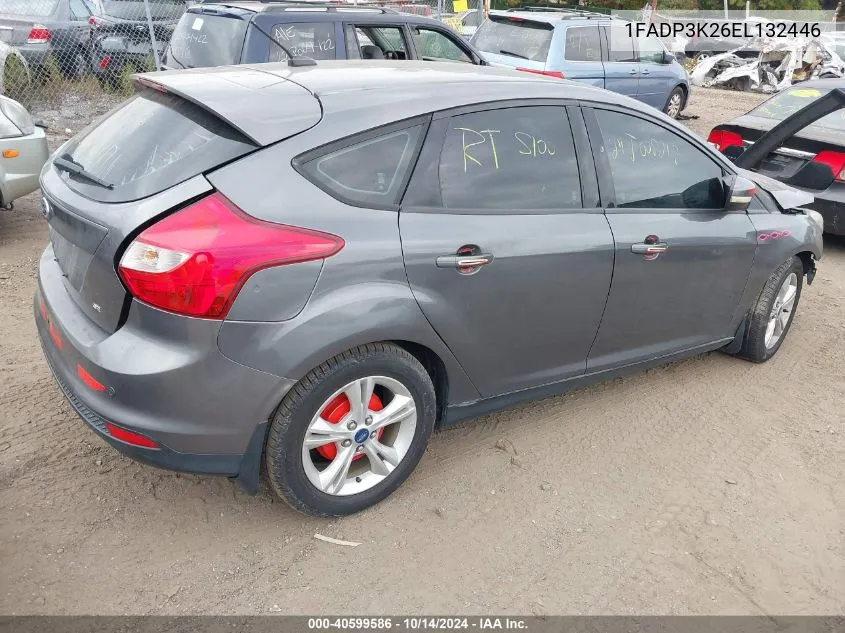 2014 Ford Focus Se VIN: 1FADP3K26EL132446 Lot: 40599586