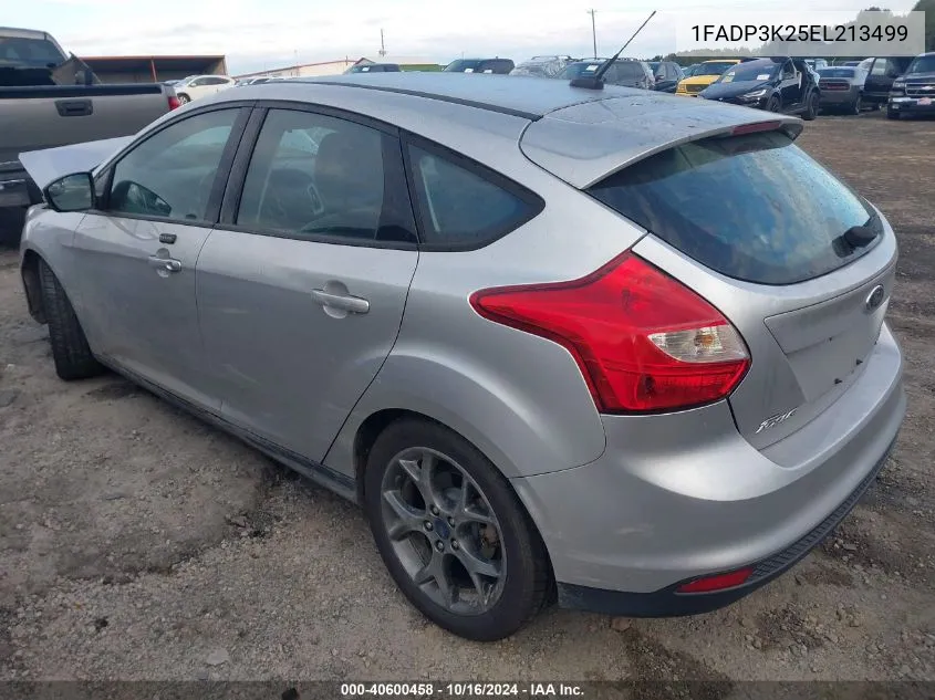 2014 Ford Focus Se VIN: 1FADP3K25EL213499 Lot: 40600458