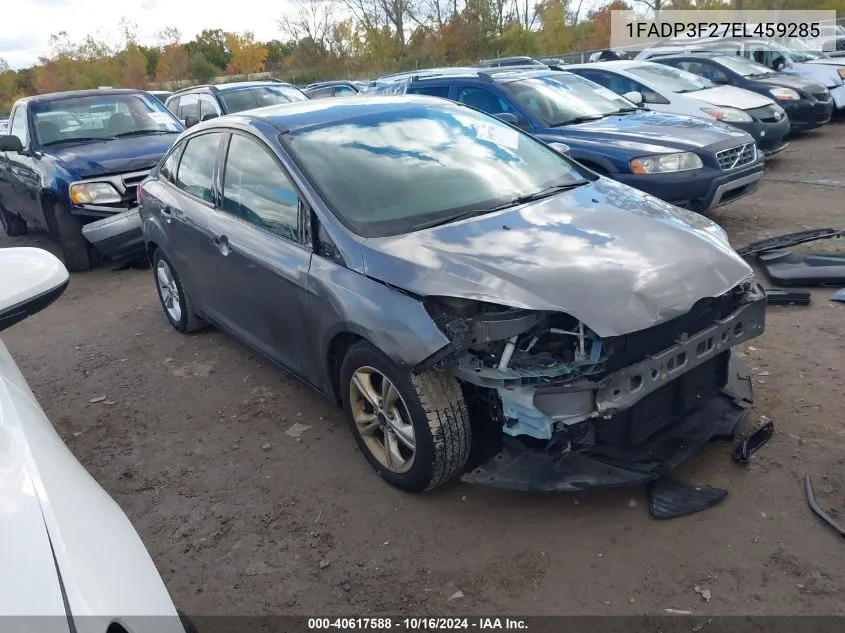 2014 Ford Focus Se VIN: 1FADP3F27EL459285 Lot: 40617588