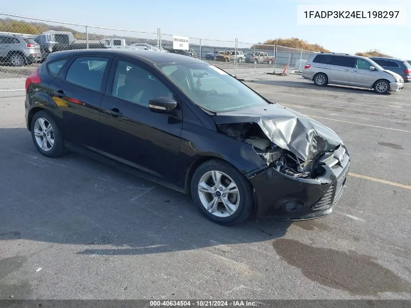 2014 Ford Focus Se VIN: 1FADP3K24EL198297 Lot: 40634504