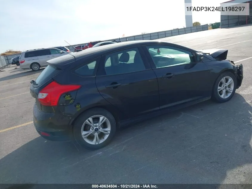 2014 Ford Focus Se VIN: 1FADP3K24EL198297 Lot: 40634504