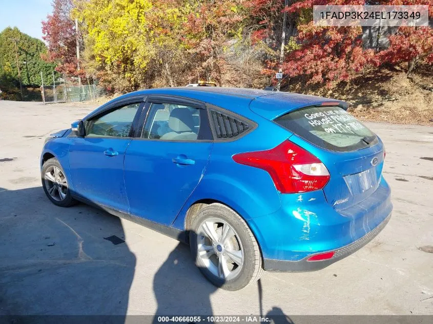 2014 Ford Focus Se VIN: 1FADP3K24EL173349 Lot: 40666055