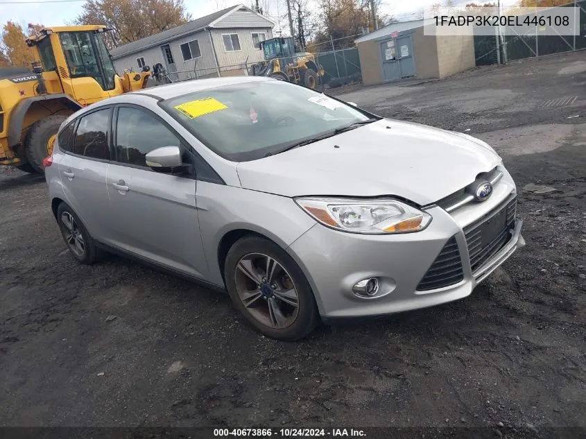 2014 Ford Focus Se VIN: 1FADP3K20EL446108 Lot: 40673866