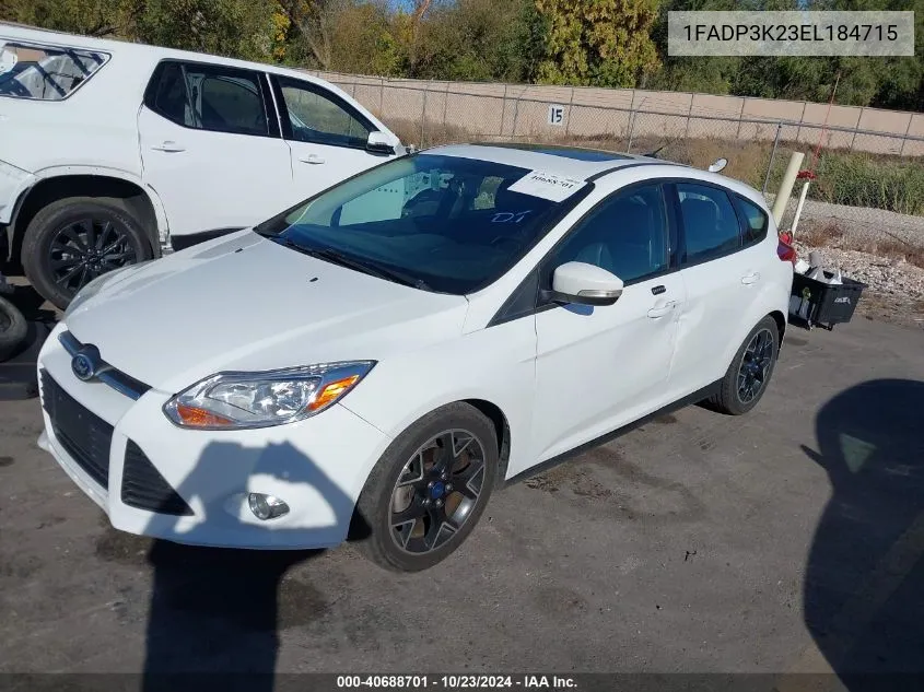 1FADP3K23EL184715 2014 Ford Focus Se