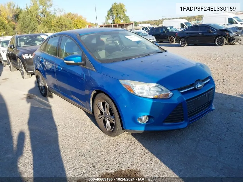 2014 Ford Focus Se VIN: 1FADP3F24EL330159 Lot: 40689195