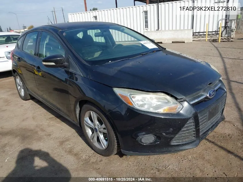 2014 Ford Focus Se VIN: 1FADP3K2XEL272810 Lot: 40691515